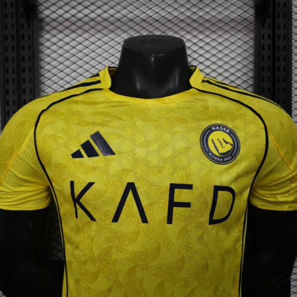 Al Nassr Third Home Soccer Jersey 2025-26 Player Version