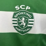 Sporting CP Home Soccer Jersey Kids Kit 2025-26 (Jersey+Shorts)