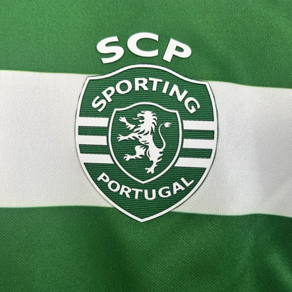 Sporting CP Home Soccer Jersey Kids Kit 2025-26 (Jersey+Shorts)