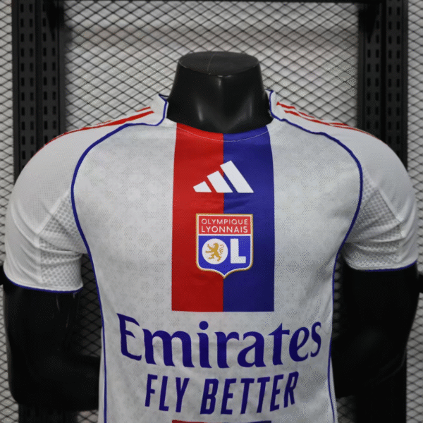 2025-26 olympique Lyonnais Home football jersey - player version