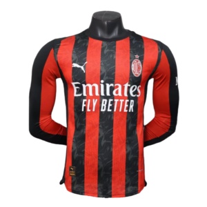 2025-07-16111106433 AC Milan 25-26 home long sleeved football shirt -Player version