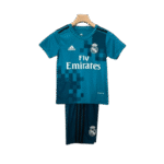 Real Madrid 17-18 Third Away Retro Kids Kit Soccer Jersey