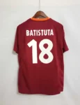 Roma 2000/01 Retro Jersey Home