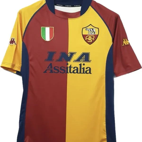 Roma 2001/02 Retro Jersey Third Away Replica