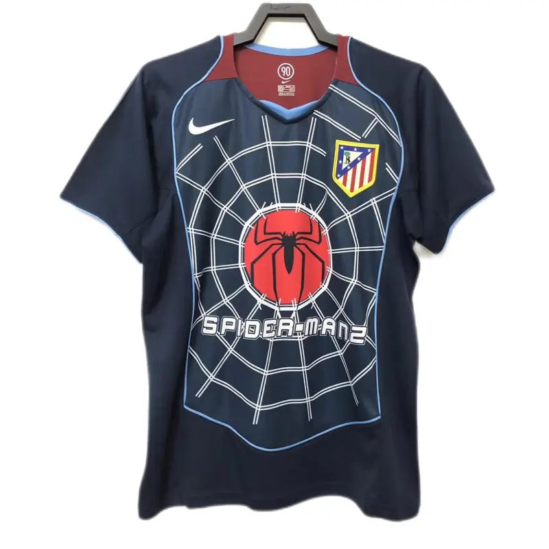 3e2d88c255 2004-2005 Atletico Madrid Retro Away Soccer Jersey Fan Version