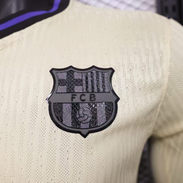 Barcelona Away Long sleeves football Jersey 2025-26 player version