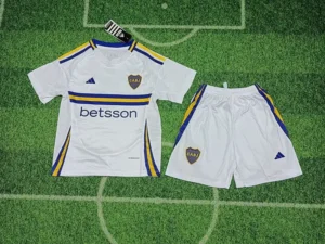 3fb9e96336 24-25 Boca Juniors Away Kids Kit Jerseys+Shorts