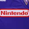 98-99 Fiorentina RUI COSTA #10 BATISTUTA #9 Retro Jersey Home