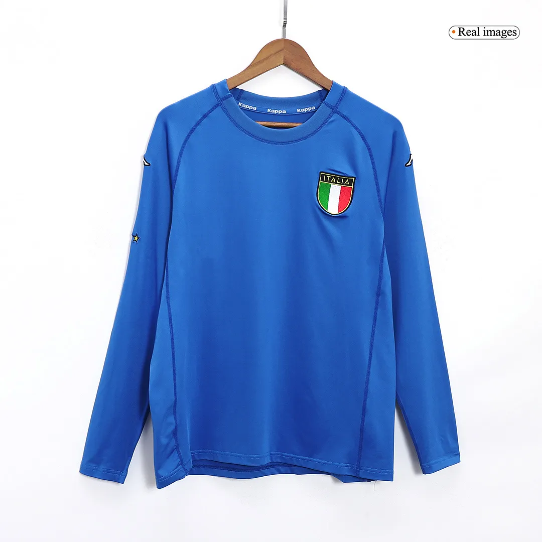 512c1a1bad Italy Retro Home Long Sleeve Jersey 2000