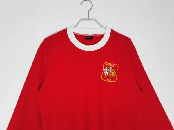 1963 Manchester United FA Cup Final Retro Long-Sleeve Jersey 1