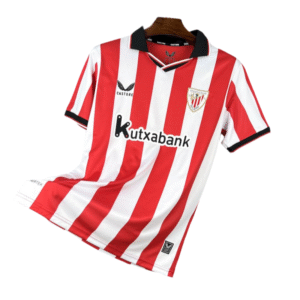 5c16a580-1-7 Athletic Bilbao Home Soccer Jersey 2025-26 Fan version