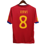 Spain Retro Jersey Home World Cup 2010