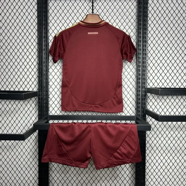 24-25 AS Roma Home Kids Kit Jersey+Shorts