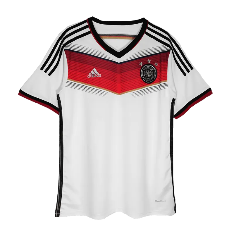 7dd302fa66 2014 Germany Retro 3 Stars Home Jersey World Cup