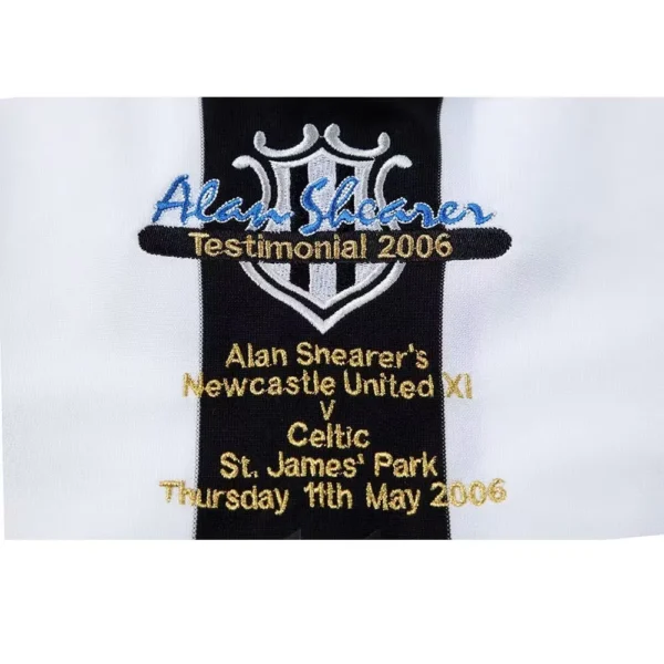 Newcastle Retro Jersey 'Alan Shearer's Testimonial' Home 2006
