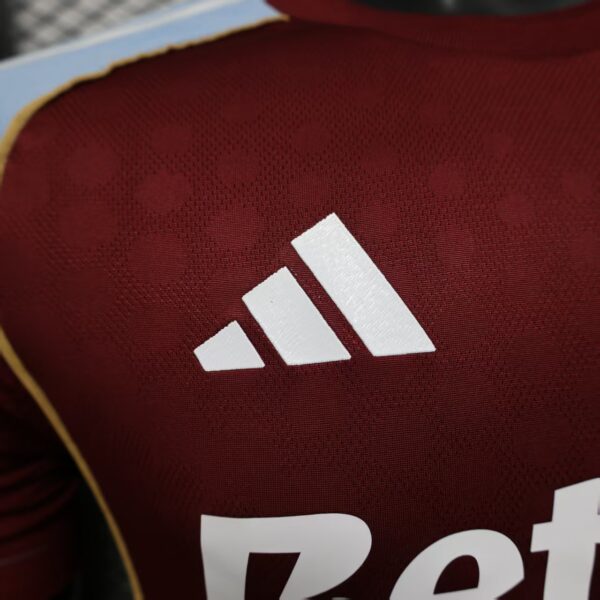 Aston Villa Home Football Jersey 2025-26 Player version