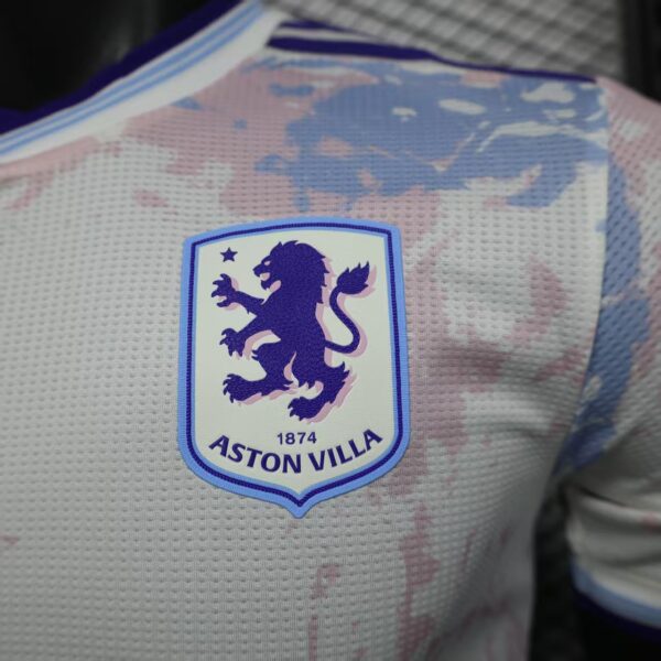 Aston Villa Away Football Jersey 2025-26 Player version