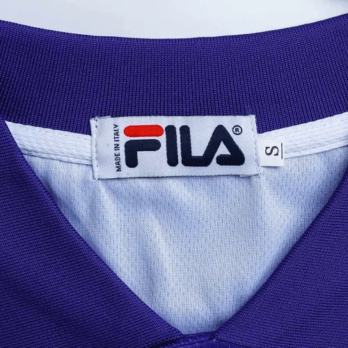 Fiorentina BATISTUTA #9 RUI COSTA #10    1999/00 Retro Jersey Home