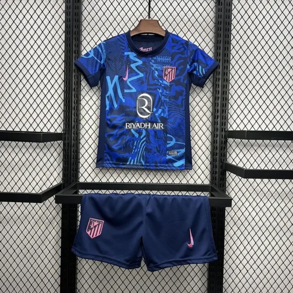 2024-25 Kids Atletico Madrid Third Jersey Kits
