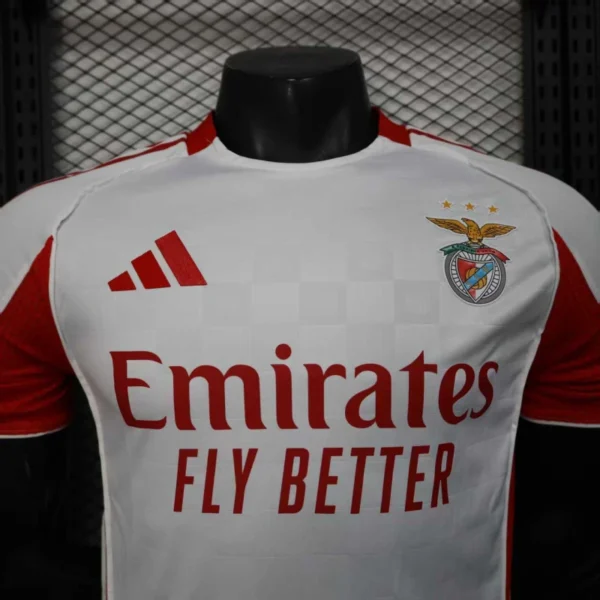 Benfica Third Away Soccer Jersey 2025-26 Player Version