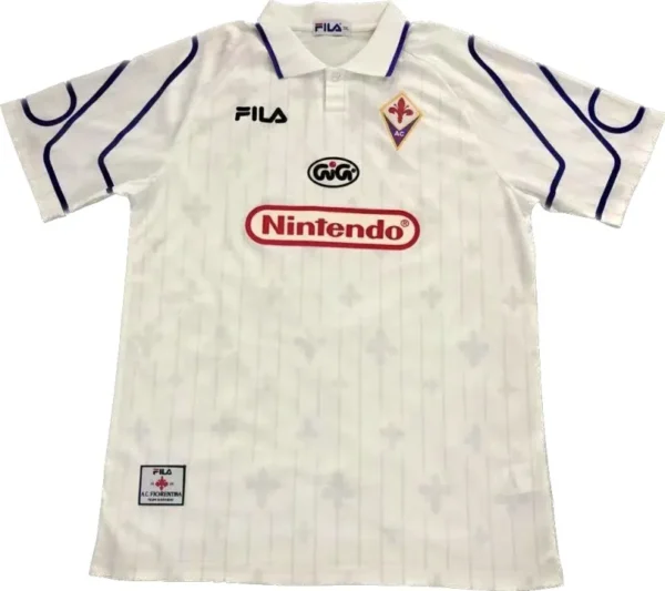 97-98 Fiorentina Retro Jersey Away