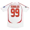 2006-07 AC Milan Ronaldo #99 Kakà #22 Maldini #3 Pirlo #21 UCL Final Retro Jersey Away Replica