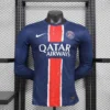 24-25 PSG Home Long Sleeve Kit Player Version Shirt Soccer Jersey