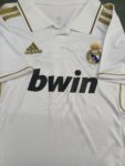 Real Madrid 11-12 Home Retro Kids Kit Soccer Jersey