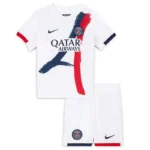 24-25-26 PSG Saint-Germain Away Soccer Kids Kit Jersey+Shorts