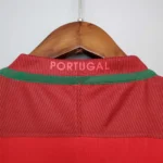 2016 Portugal Retro Jersey Home Euro Cup