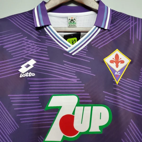 92-93 Fiorentina Retro Jersey Home